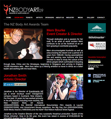 new zealand body art screen article