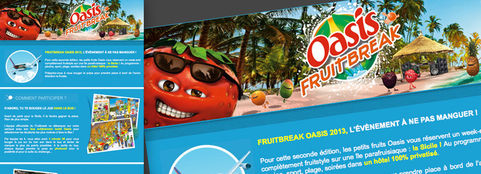 Newsletter Oasis Fruit Break